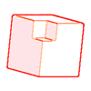 Cube Moving Illusion