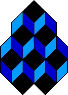 Tri Blocks Illusion